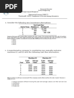 Worksheet#4-MCQ-2018 Engineering Economy