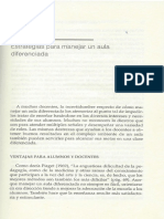 Cap. 6 - Estrategias para Trabajar Con La Diversidad en El Aula. Tomlinson PDF