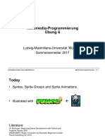 Multimedia-Programmierung Übung 6: Ludwig-Maximilians-Universität München Sommersemester 2017