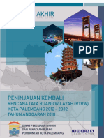 Laporan Akhir PK RTRW Kota Palembang