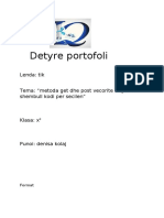 Detyre Portofoli Tik4