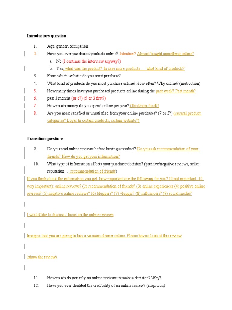 Understanding Consumer Perspectives on Online Product Reviews and 
