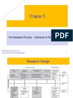 The Research Process: - Elements of Research Design