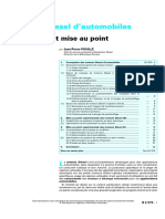 (Automobile) (Technique Ingenieur) Conception Mise Au Point Moteur Diesel