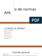 Documento guía Manejo de NORMAS APA