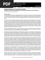 Arthur Laffer and Steve Moore on how states will recover from the coronavirus.