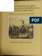Los textos escolares de historia en la enseñanza española (1808-1900)