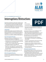 ALAR - BRIEFING NOTE - 2.4 - Interruptions-Distructions