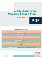 Lesson Adaptation Presentation Final