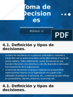 Toma de Decisiones