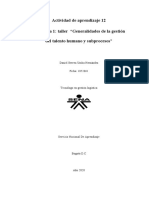 AA12 EV1 Taller Generalidades de La Gestión Del Talento Humano y