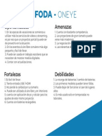 Análisis Foda Proyector PDF
