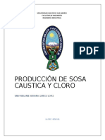 Produccion de Sosa Caustica