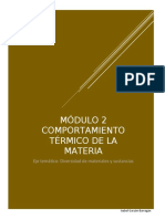 Módulo 2 Comportamiento TÉRMico de La Materi1