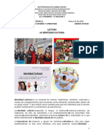 LECTURA Identidad Cultural. Grado Octavo PDF