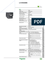 Lc1D40Abbe: Product Datasheet