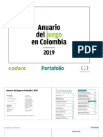 Anuario Del Juego en Colombia 2019