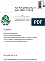 Strategi Pengembangan Infrastruktur Energi