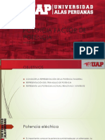 SEMANA VIII Potencia Factor de Potencia PDF