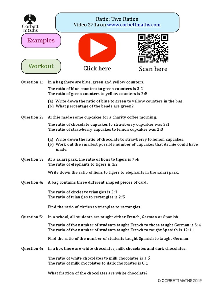 Ratio Two Ratios PDF | PDF | Euclidean Geometry | Elementary Mathematics