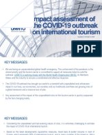 Impact Assessment of The COVID-19 Outbreak On International Tourism