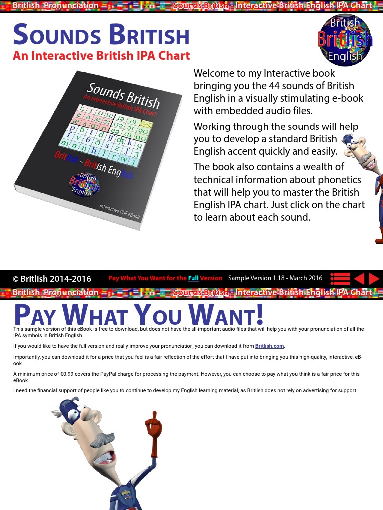 IPA British PDF | British English Phonetic Alphabet