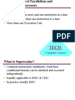 Instruction Level Paralleism and Super Scalar Processors