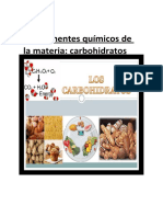 Componentes químicos de la materia