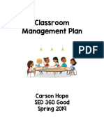 360 classroom management plan