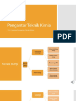 Pengantar Teknik Kimia - Energy Balance - KJJ PDF