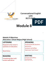 PISARA - Education CE + IELTS Module 8 PDF