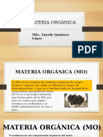 materia orgánica