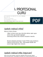 PGA103 - Etika Profesional Guru