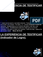 6 Lección 6, La Experiencia de Testificar