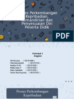 Proses Perkembangan Kepribadian, Kemandirian Dan Penyesuaian Diri