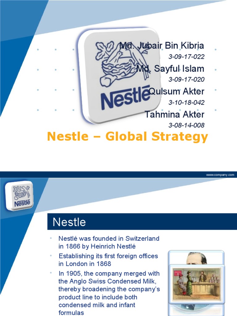 Nestle Case Study Nestlé Brand