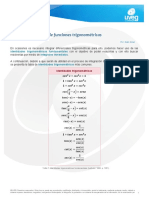 Integración de Funciones Trigonométricas PDF