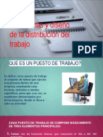 3.7 Análisis y Diseño de La Distribución Del Trabajo