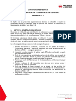 EETT Instalación - Desinstalacion Señaletica PDF