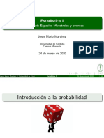 Probabilidad: Conceptos básicos de espacios muestrales y eventos