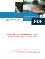 4 Agenda Del Agua Cochabamba