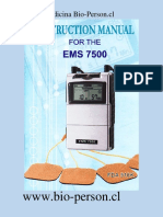 Manual EMS 7500 PDF