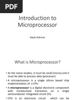 Introduction To Microprocessor (Lec 02)