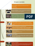 Grupos Sociales: Grupos Primarios: Conjunto de Individuos Que Están Reunidos