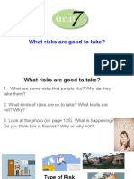What Risks Are Good To Take?