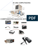 Componentes Basicos Internos: Esquema de Una Computadora