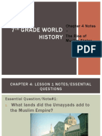 Rise Muslim States Chapter 4 Notes