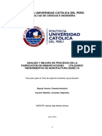 Análisis y mejora de procesos en fabricación de embarcaciones