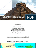 Desaparición de Los Mayas