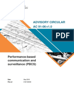 Advisory Circular AC 91-06 v1.0: Performance-Based Communication and Surveillance (PBCS)